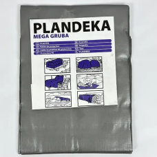 Тент 260 г/м2 2 мх3м тарпауліновий “PLANDEKA“ для захисту від вітру