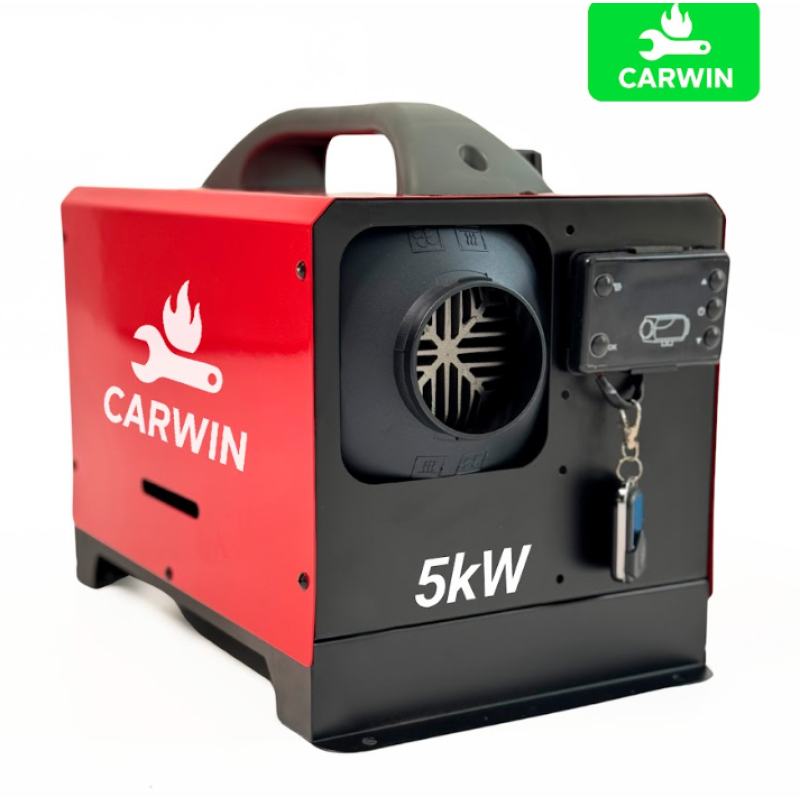 Автономний дизельний обігрівач (Webasto) CARWIN 5 кВт (12В/24В/220В) з LCD-дисплеєм та пультом ДК