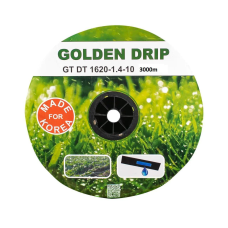 Стрічка Крапельна 8 mil крок 30 см бухта 3000 метрів емітерна GOLDEN DRIP